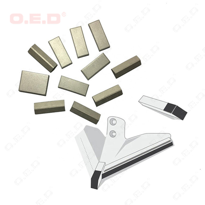 Tungsten Carbide Subsoiler Replacement Point Wings G20 ISO Grade