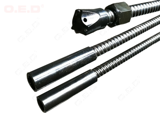 40Cr Threaded Rod Reducer Coupling 200KN for Micropile Foundation