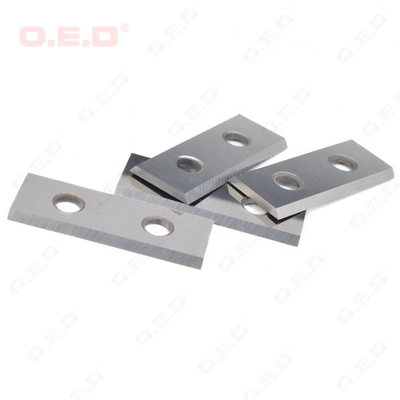Indexable Carbide Wood Cutting Tools , K40 Tungsten Carbide Planer Blades