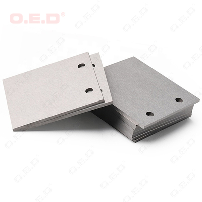 Hard Wood Tungsten Carbide Planer Knives Fine Grain size HRA 93.6