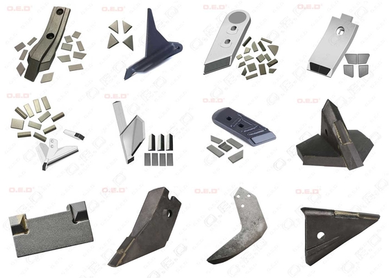OED Welding Agricultural Wear Parts , Carbide Snow Plow Blade