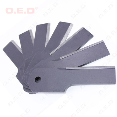 Carbide Agricultural Wear Parts Inserts Cast Steel Body HRA 90-91