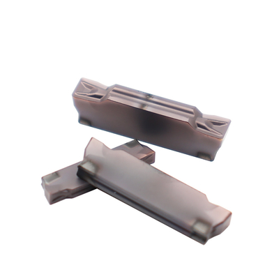 CVD Carbide Cutting Tools , GPMN1502K Solid Carbide Inserts Parting And Grooving