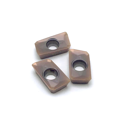 Parting And Grooving Carbide Milling Inserts , Square Carbide Inserts For Cast Iron Steel