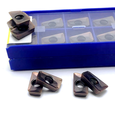 Parting And Grooving Carbide Milling Inserts , Square Carbide Inserts For Cast Iron Steel