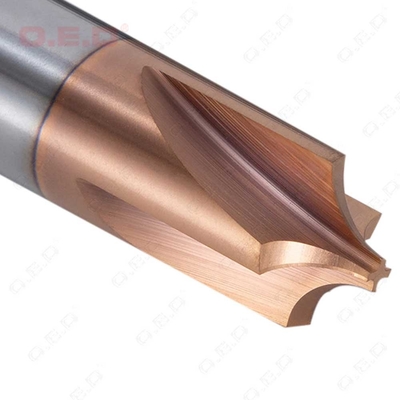 Chamfering Tungsten Carbide Radius Corner Rounding Cutter End Mill CNC Tool