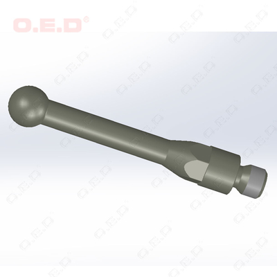 OK40F Polished Tungsten Carbide Rod With M6 Thread Detector Rods HRA 91.9