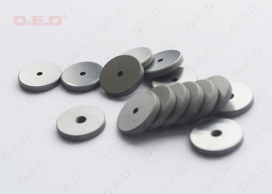 Ground Tungsten Carbide G10 Nozzles Plate With Hole YG8 Round Plate For Spraying