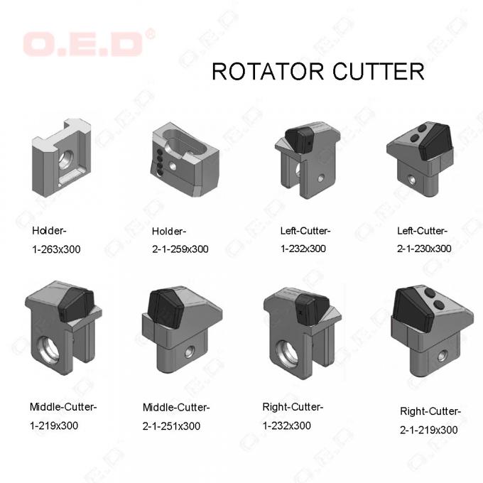 Carbide Agricultural Wear Parts Inserts Cast Steel Body HRA 9091